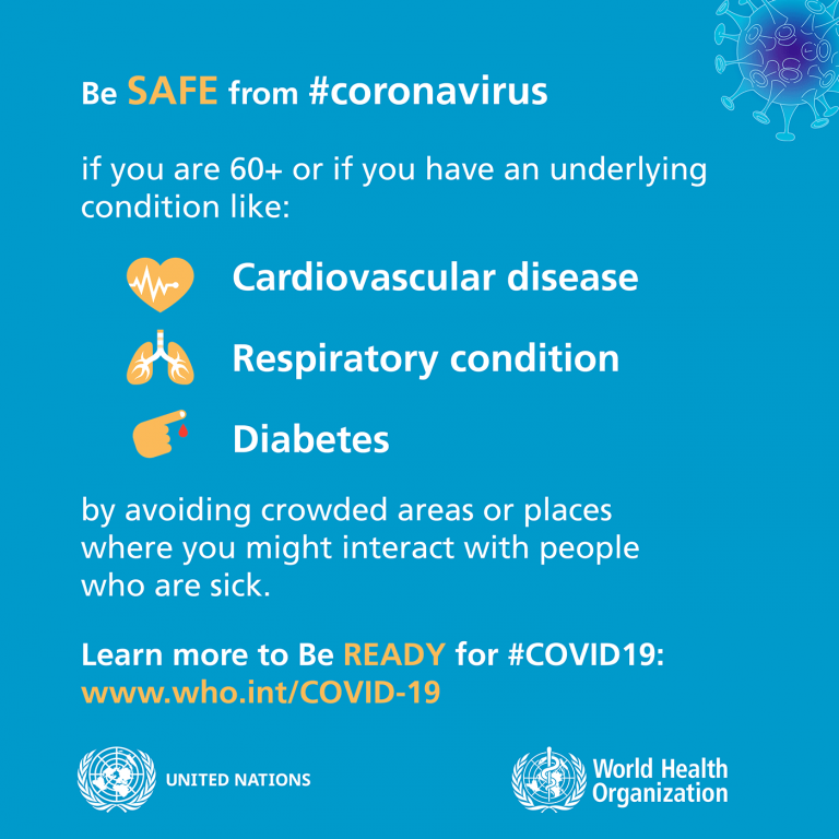 Be safe from Coronavirus