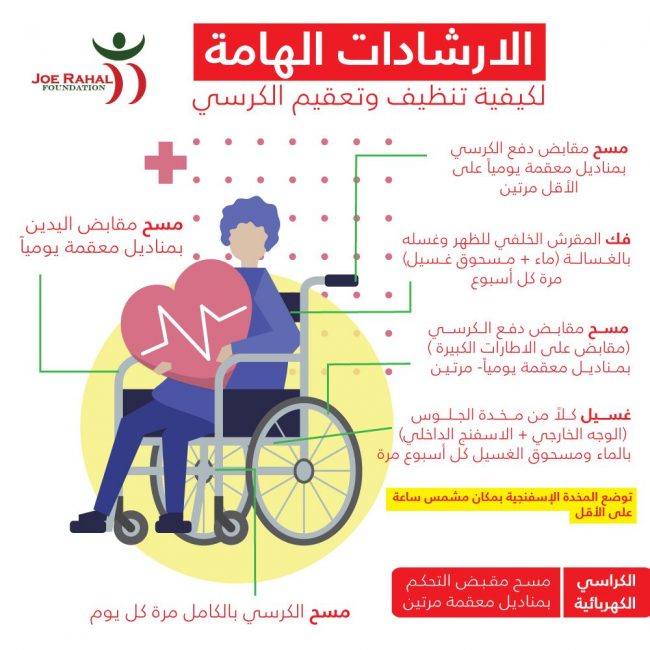 الإرشادات الهامة لكيفية تنظيف وتعقيم الكرسي – مؤسسة جو رحال